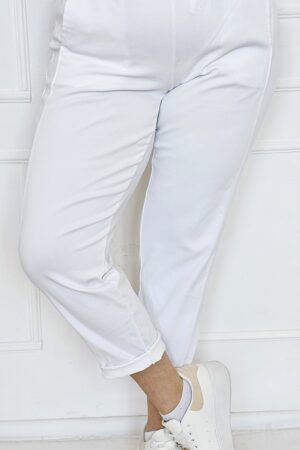 Spodnie LIVANS - białe